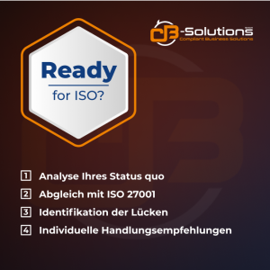 Ready for ISO Workshop 31-100 Mitarbeitende